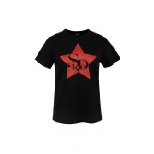 Black Star Sixdo Cotton Tshirt
