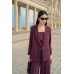 Dark Violet Woven Vest