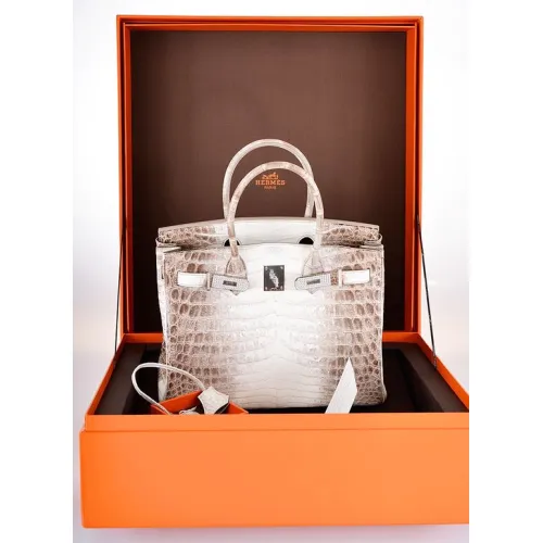Hermès Himalaya Crocodile Birkin